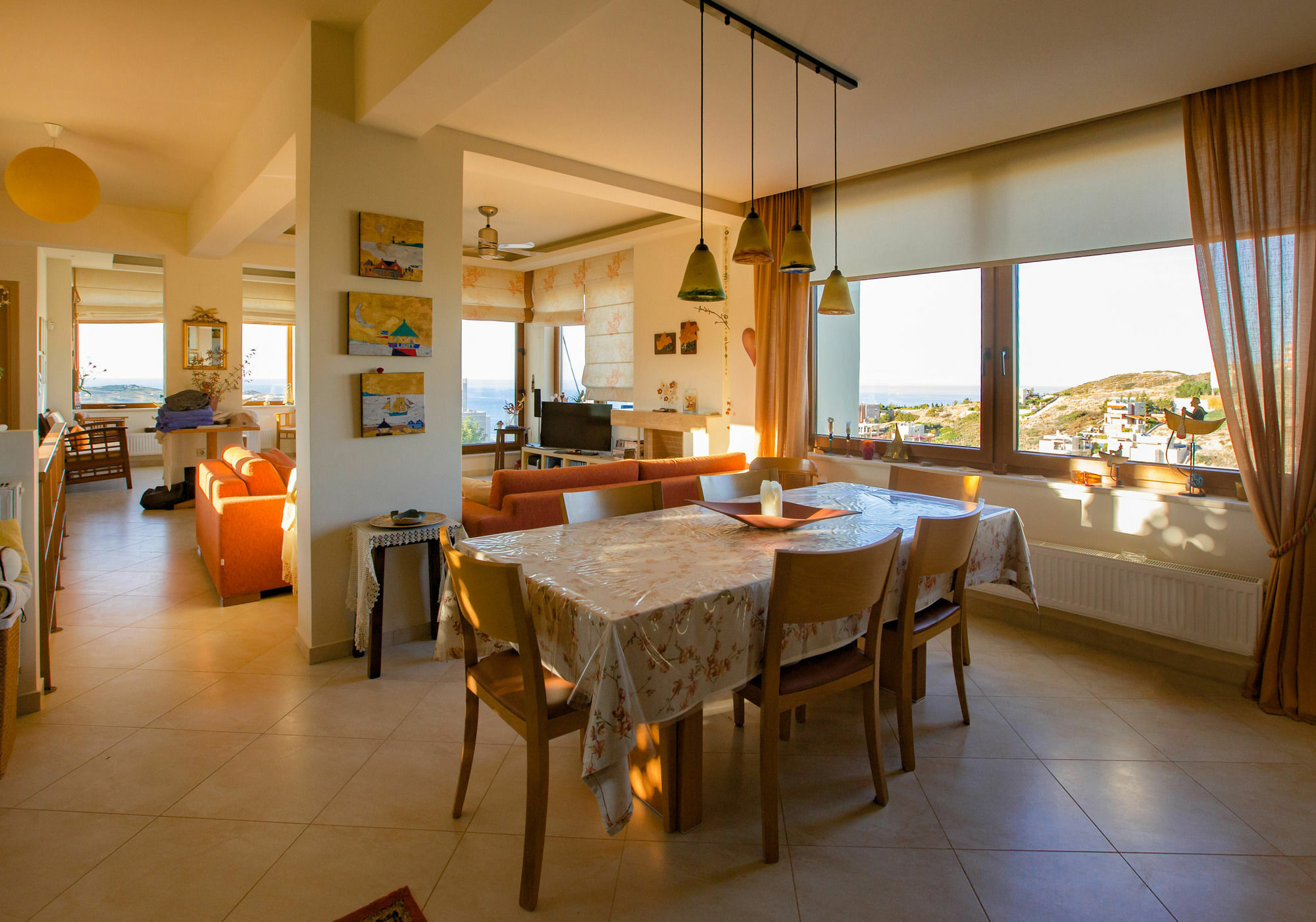 Azure Cove Villa Agia Pelagia  Bagian luar foto